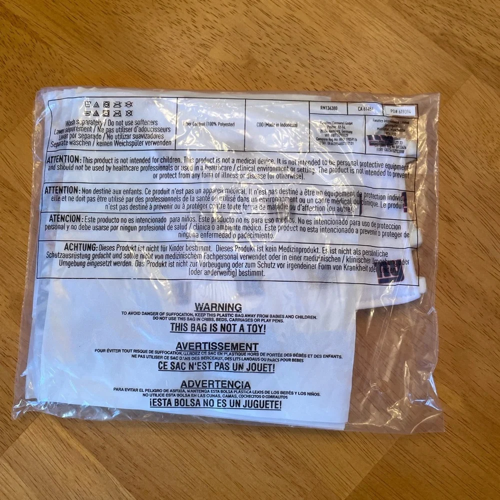 NWT New York Giants 3 Pack Face Masks 486